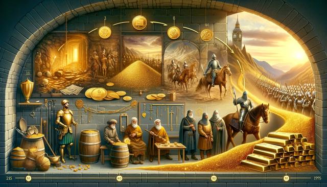 تاریخچه طلا؛ محل پیدایش و کشف آن