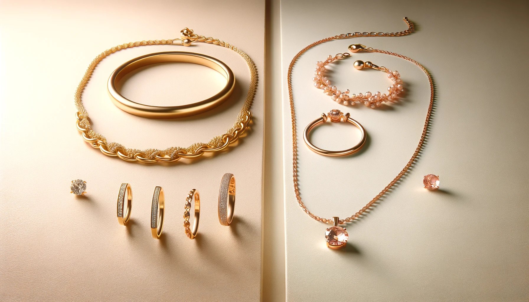 طلای رزگلد یا روسی چیست؟ آیا ارزش کمتری نسبت به طلای زرد دارد؟