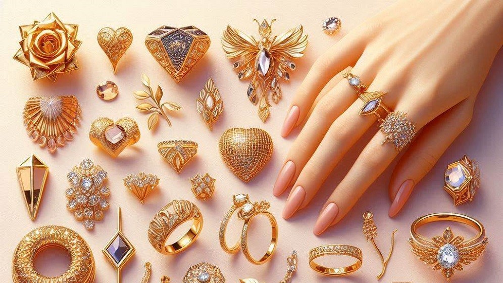 نحوه ست کردن جواهرات طلا با انواع استایل‌