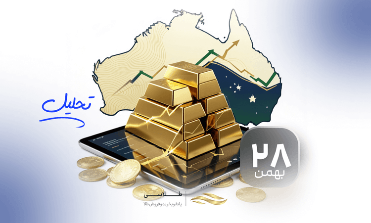 تحلیل بانک استرالیایی از قیمت ۵۸۰۰ دلاری انس طلا