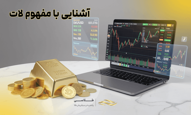 یک لات طلا چقدر است؟ راهنمای کامل لات در فارکس