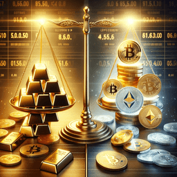 طلا بخریم یا بیت کوین؟ بهترین انتخاب برای سرمایه‌گذاری چیست؟