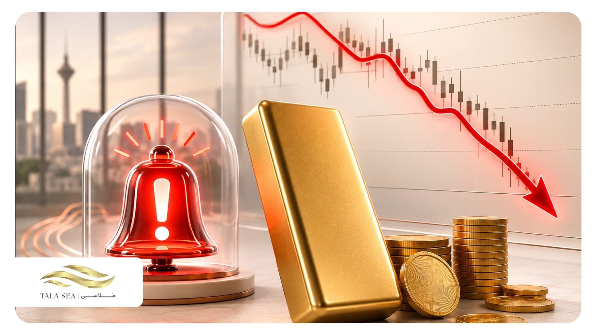 زنگ خطر برای طلای ۱۸ عیار؛ کاهش قیمت ادامه دارد؟