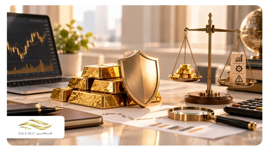 مدیریت ریسک برای خرید و فروش طلا