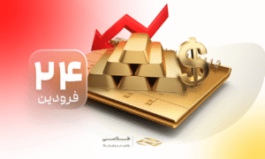 فشار دلار و تنش‌های ژئوپلیتیکی، طلا را به پایین‌ترین سطح یک هفته اخیر رساند
