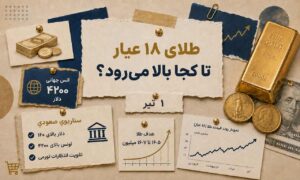 پیش‌بینی قیمت طلای ۱۸ عیار؛ سقوط تا ۱۴ یا بازگشت به ۲۲ میلیون؟