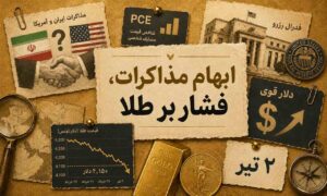 ابهام در مذاکرات ایران و آمریکا، طلا را زیر فشار برد