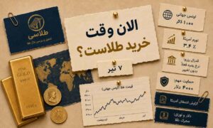 طلا بخریم یا صبر کنیم؟ تحلیل جدید از وضعیت بازار طلا