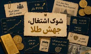 شوک اشتغال آمریکا طلا را صعودی کرد؛ فدرال رزرو چه می‌کند؟