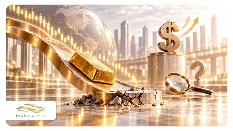 اگر انس زیر ۴۱۰۰ دلار برود، طلای ۱۸ عیار چند می‌شود؟
